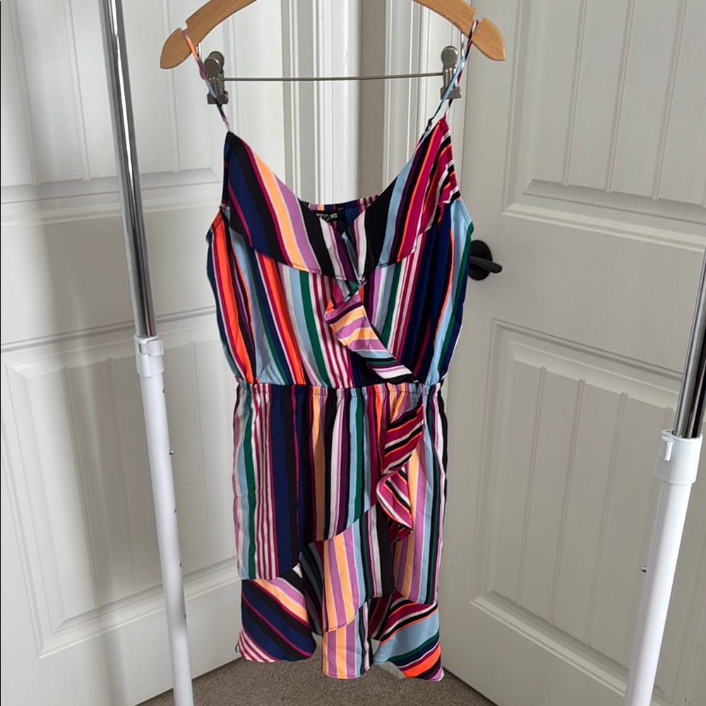 Express Colorful Striped Dress
